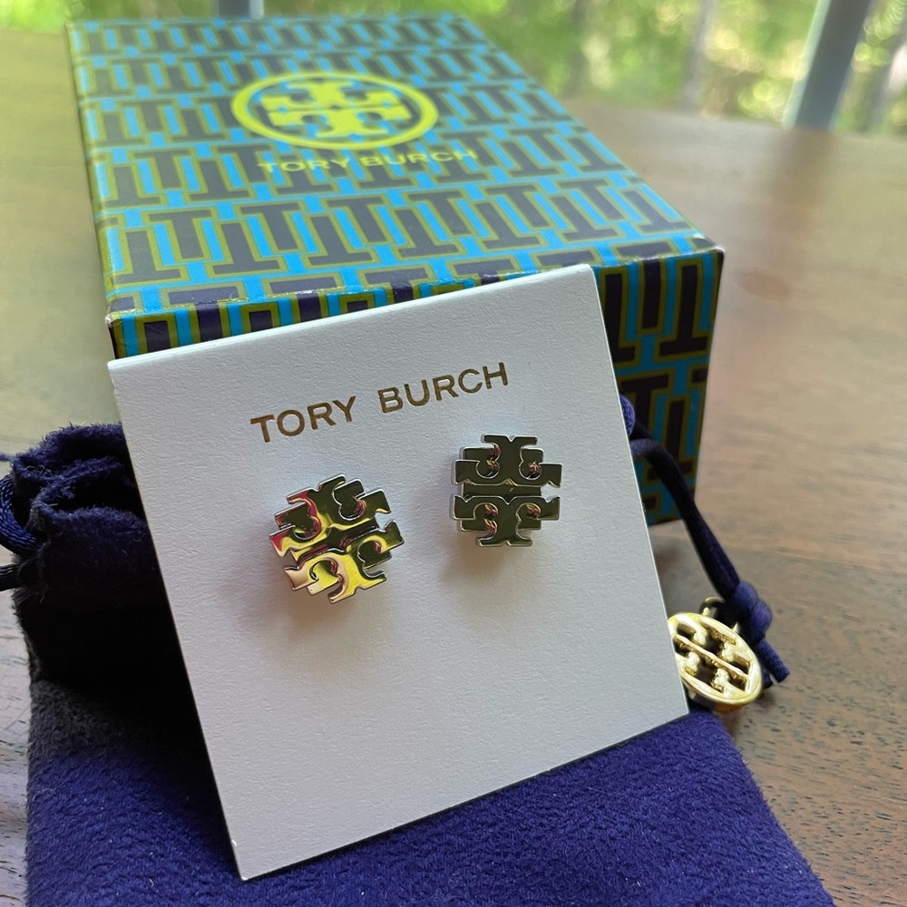 Tory Burch Logo Studs